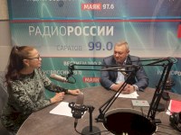 Министр Константин Доронин рассказал в радиоэфире о готовности сил и средств в лесах Саратовской области