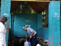 Минприроды продолжает работы по благоустройству родников у прудов на 9-Дачной 