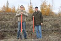 Сотрудники министерства лесного хозяйства области приняли участие в акции «Зеленая губерния»