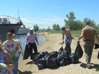 В Саратовской области масштабно прошла акция «Волге – чистые берега»