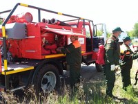 В Саратовской области стопроцентный результат по оперативности тушения лесных пожаров