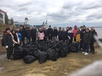 Минприроды организовало волонтерские акции по расчистке берегов Волги