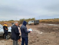 В Саратовской области в рамках нацпроекта расчищают русло реки Жидкая Солянка